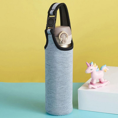 500 ml naujas nešiojamas šilumą izoliuotas puodelio rankovių dėklas Kelioninis vandens butelių dangteliai Apsauginis laikymo maišelio termoso dangtelis