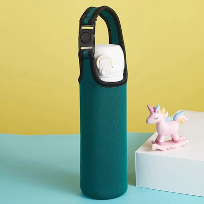 500 ml naujas nešiojamas šilumą izoliuotas puodelio rankovių dėklas Kelioninis vandens butelių dangteliai Apsauginis laikymo maišelio termoso dangtelis