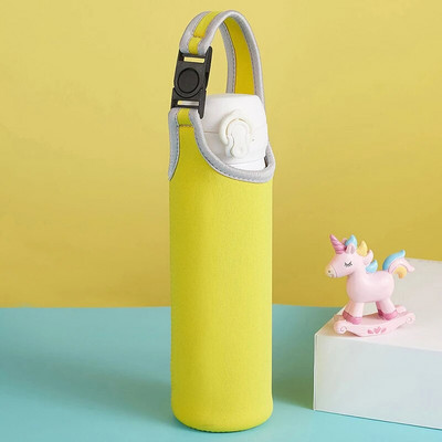 500 ml naujas nešiojamas šilumą izoliuotas puodelio rankovių dėklas Kelioninis vandens butelių dangteliai Apsauginis laikymo maišelio termoso dangtelis