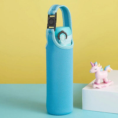 500 ml naujas nešiojamas šilumą izoliuotas puodelio rankovių dėklas Kelioninis vandens butelių dangteliai Apsauginis laikymo maišelio termoso dangtelis