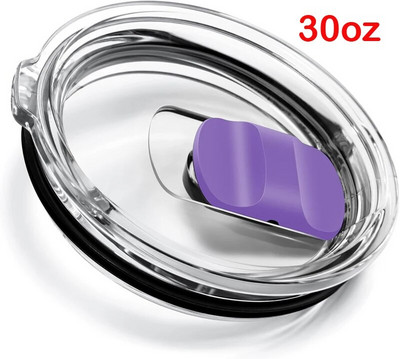20 30 Oz stiklinių dangtelių pakaitiniai dangteliai, suderinami su YETI 20 oz stiklinių išsiliejimo nepraleidžiančiais puodelių dangčiais su magnetiniu slankiojančiu jungikliu