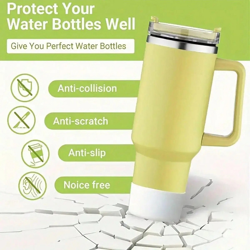 1kom -Silikonski jastučić, navlaka za čašu, navlaka za sportsku bocu s vodom, kuhalo za vodu, svemirski lonac, silikonska navlaka, gumeni donji jastučić dostupan za bot od 32-40oz