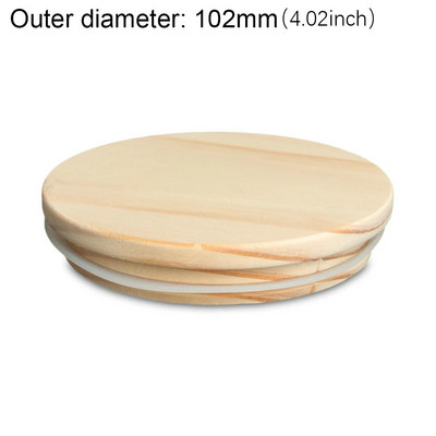 Επαναχρησιμοποιήσιμα καπάκια στεγανοποίησης μπουκαλιών Συμβατή οργάνωση κουζίνας Φαρδύ κάλυμμα στο στόμα Ξύλινα καπάκια Αποθήκευση κονσερβοποιίας Καπάκι βάζου Mason