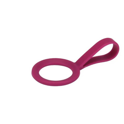 Virdulio pakabinama sagtis silikoninė sportinė vandens butelio laikiklio rankena, nešiojimo virvė mažos burnos vakuuminiam puodeliui lauko stovyklavimo priemonė