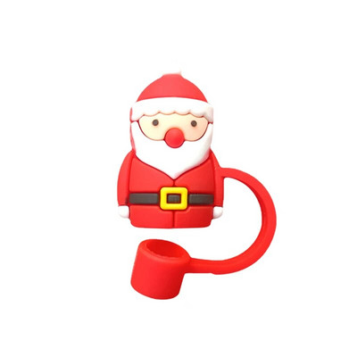 Νέο κάλυμμα σιλικόνης 1 τμχ. Επαναχρησιμοποιήσιμα αξεσουάρ για φλιτζάνια άχυρο Συμβουλές για σκόνη κατανάλωσης Καπάκι από ψάθινο βύσμα крышки силикон кухня Ποτηροθήκη πυριτίου