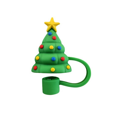 Νέο κάλυμμα σιλικόνης 1 τμχ. Επαναχρησιμοποιήσιμα αξεσουάρ για φλιτζάνια άχυρο Συμβουλές για σκόνη κατανάλωσης Καπάκι από ψάθινο βύσμα крышки силикон кухня Ποτηροθήκη πυριτίου