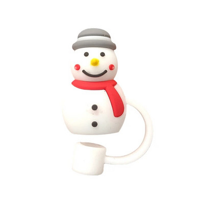 Νέο κάλυμμα σιλικόνης 1 τμχ. Επαναχρησιμοποιήσιμα αξεσουάρ για φλιτζάνια άχυρο Συμβουλές για σκόνη κατανάλωσης Καπάκι από ψάθινο βύσμα крышки силикон кухня Ποτηροθήκη πυριτίου