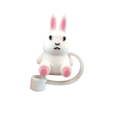 Νέο κάλυμμα σιλικόνης 1 τμχ. Επαναχρησιμοποιήσιμα αξεσουάρ για φλιτζάνια άχυρο Συμβουλές για σκόνη κατανάλωσης Καπάκι από ψάθινο βύσμα крышки силикон кухня Ποτηροθήκη πυριτίου