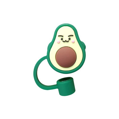 Νέο κάλυμμα σιλικόνης 1 τμχ. Επαναχρησιμοποιήσιμα αξεσουάρ για φλιτζάνια άχυρο Συμβουλές για σκόνη κατανάλωσης Καπάκι από ψάθινο βύσμα крышки силикон кухня Ποτηροθήκη πυριτίου