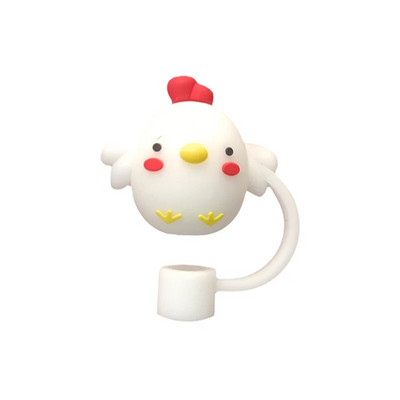 Νέο κάλυμμα σιλικόνης 1 τμχ. Επαναχρησιμοποιήσιμα αξεσουάρ για φλιτζάνια άχυρο Συμβουλές για σκόνη κατανάλωσης Καπάκι από ψάθινο βύσμα крышки силикон кухня Ποτηροθήκη πυριτίου