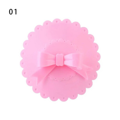 10 cm animacinių filmų mielas silikoninis puodelio dangtelis, karščiui atsparus, nepralaidus, sandarus dangtelis, dulkėms atsparus puodelio dangtelis arbatos kavos dangteliai