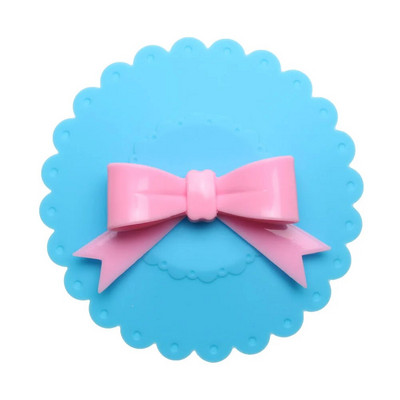 1kom silikonski poklopac za šalicu s mašnicom Višenamjenski poklopac za zdjelu otporan na prašinu Nepropusni poklopci za šalice za uređenje doma Šalice Čep Kuhinjski alati