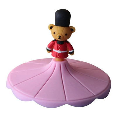 Silikoniniai puodelių dangteliai Lankstūs silikoninių puodelių dangteliai su šaukšto spaustukais, dulkėms atsparūs kavos puodelių dangteliai gėrimų puodelių dangteliai karštam ir šaltam