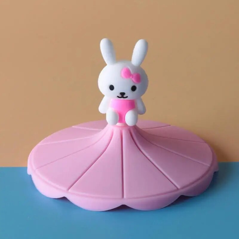 Silikoniniai puodelių dangteliai Lankstūs silikoninių puodelių dangteliai su šaukšto spaustukais, dulkėms atsparūs kavos puodelių dangteliai gėrimų puodelių dangteliai karštam ir šaltam