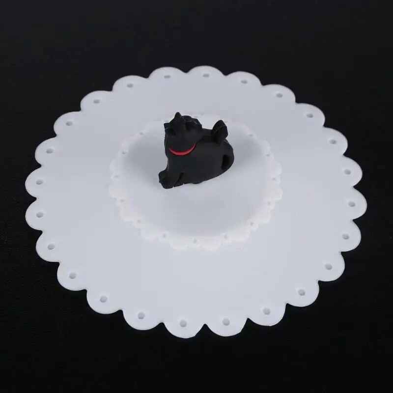 Slatka mačka Silikonski poklopac za šalicu Otporan na prašinu Nepropusni Čaj Kava Zatvoreni poklopci Čep