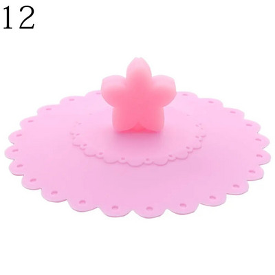 Χαριτωμένο κάλυμμα κυπέλλου σιλικόνης 10 cm Cartoon ανθεκτικό στη θερμότητα Σφραγισμένα καπάκια Καπάκι επαναχρησιμοποιήσιμο, ανθεκτικό στη σκόνη, κάλυμμα κυπέλλου