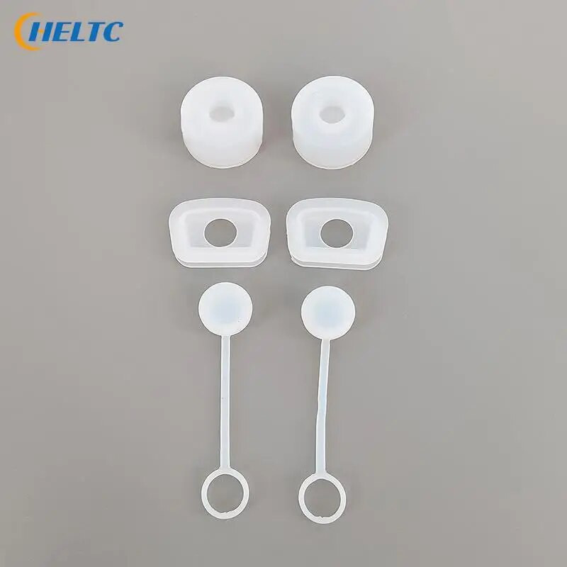 2Set puodelio šiaudinio dangtelio nuotėkio kamštis, apsaugantis nuo išsiliejimo, dulkėms atsparus skaidrus automobilio stiklinės šiaudų antgalio kištuko viršutinis dangtelis, skirtas 30/40 uncijų puodeliui