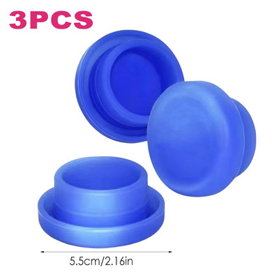 Vandens butelio pakaitinis dangtelis 3/5 galonų vandens ąsočių dangtelio kamštis silikoninis viršutinis dangtelis geriamojo kibiro apsaugos nuo purslų priedams