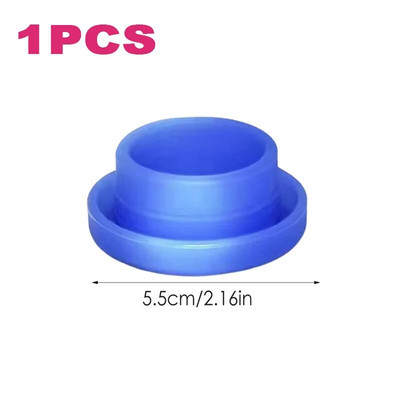 Vandens butelio pakaitinis dangtelis 3/5 galonų vandens ąsočių dangtelio kamštis silikoninis viršutinis dangtelis geriamojo kibiro apsaugos nuo purslų priedams