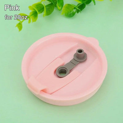 20/30Oz Spalvingas plastikinis dangtelis, sandarinamasis buteliuko dangtelis Aptaškymo nepraleidžiantis puodelio dangtelis skirtas Ozark for Trail for Artic Yeti Tumbler Cup