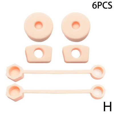 Skirta Stanley puodeliui 2.0 3/6 vnt puodelio šiaudinio dangtelio rinkinys Siurbimo vamzdžio puodelio dangteliai sandarinimo priedai Vandens puodelio perpildymo kamščio priedai