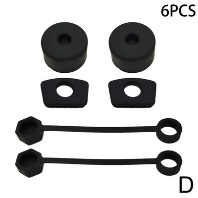 Skirta Stanley puodeliui 2.0 3/6 vnt puodelio šiaudinio dangtelio rinkinys Siurbimo vamzdžio puodelio dangteliai sandarinimo priedai Vandens puodelio perpildymo kamščio priedai