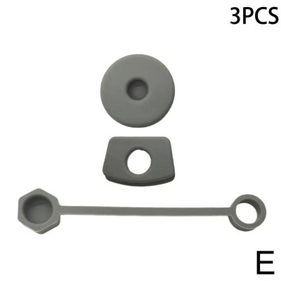 Skirta Stanley puodeliui 2.0 3/6 vnt puodelio šiaudinio dangtelio rinkinys Siurbimo vamzdžio puodelio dangteliai sandarinimo priedai Vandens puodelio perpildymo kamščio priedai