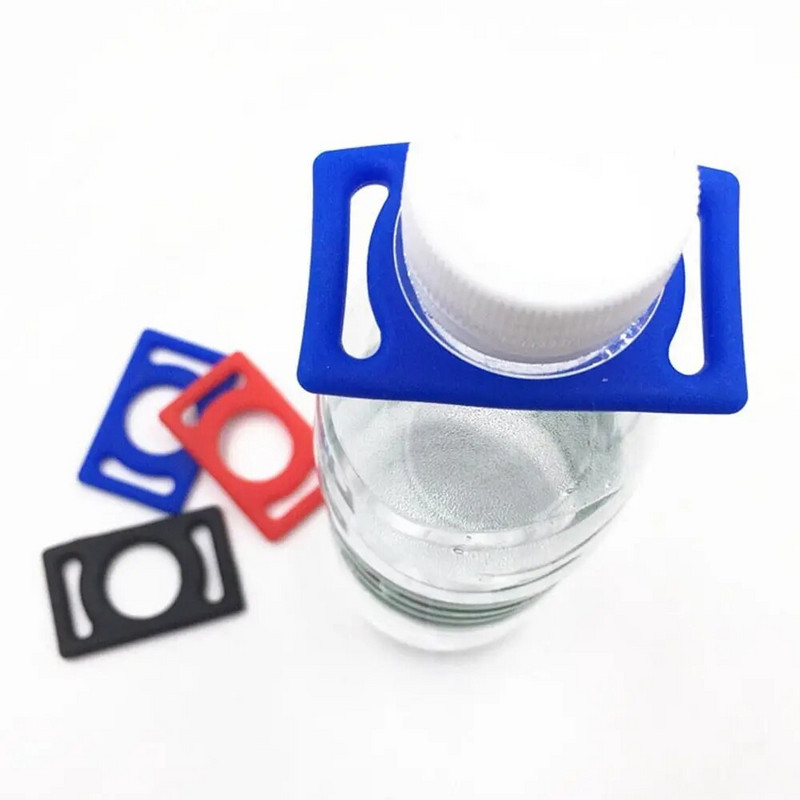 1/10 vnt Atvykimo Sportas Lauko Virdulys Kabantis Sagtis Karabinas Vandens butelio laikiklis Stovyklavietės Žygiams Guminės sagties kablio priedai