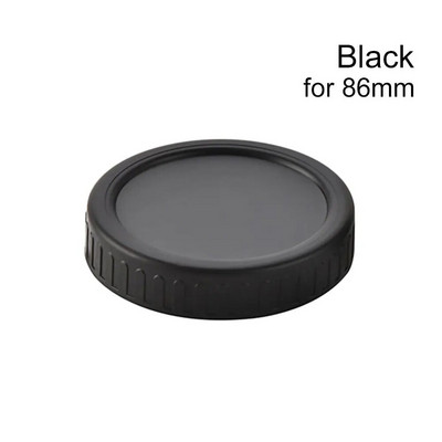 70 mm 86 mm masonpurgi kaaned laia suuga purgi jaoks Korduvkasutatavast plastikust lekkekindel tihenduspudeli kaane tarvik Joogikaanega köögitööriist