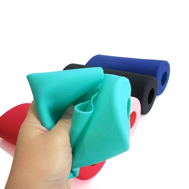 Kõrge 20 cm läbimõõt 7,5 cm kõikehõlmav põletusvastane libisemisvastane silikoontopsi kate klaasist piimapudeli kukkumisvastane kaitsekate