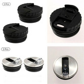 Zamjenski poklopci za termosice od nehrđajućeg čelika sa slamkama Silikonski brtveni prsten Čaša za boce Poklopac za sportsku bocu s vodom Dodaci za poklopce