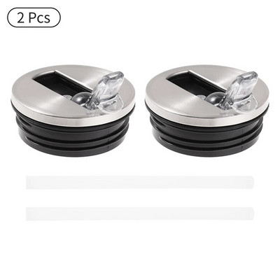 Zamjenski poklopci za termosice od nehrđajućeg čelika sa slamkama Silikonski brtveni prsten Čaša za boce Poklopac za sportsku bocu s vodom Dodaci za poklopce