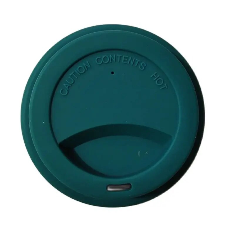 9,5 cm Universalūs daugkartinio naudojimo silikoniniai tamprūs dangteliai arbatos kavos sandarinimo dangteliai maisto šviežių dangtelių silikono izoliacinis nuo dulkių puodelio dangtelis