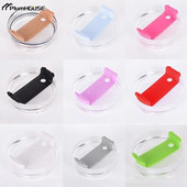 Poklopac za čašu od 40 oz. Ravni poklopac za čašu za hranu, otporan na prskanje, tanki zamjenski poklopac za čašu za slamku