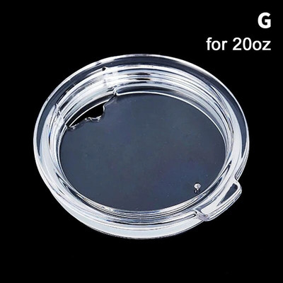 Poklopac za čašu od 40 oz. Ravni poklopac za čašu za hranu, otporan na prskanje, tanki zamjenski poklopac za čašu za slamku