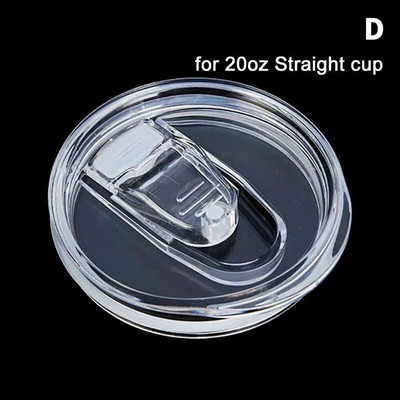 Poklopac za čašu od 40 oz. Ravni poklopac za čašu za hranu, otporan na prskanje, tanki zamjenski poklopac za čašu za slamku