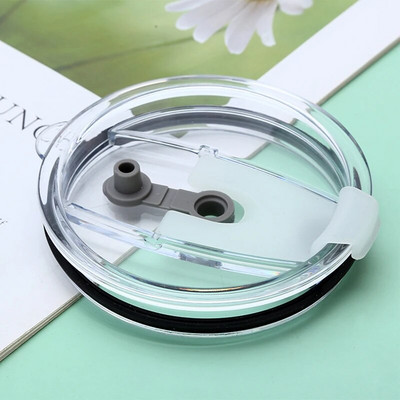 Poklopac za čašu od 40 oz. Ravni poklopac za čašu za hranu, otporan na prskanje, tanki zamjenski poklopac za čašu za slamku