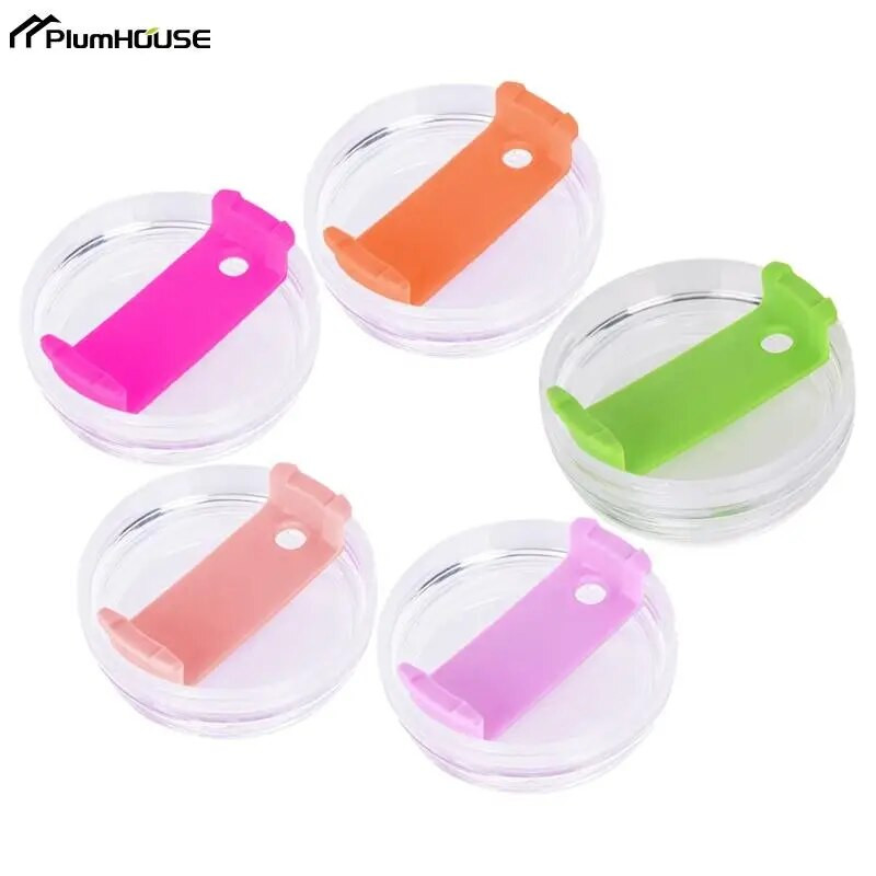 Poklopac za čašu od 40 oz. Ravni poklopac za čašu za hranu, otporan na prskanje, tanki zamjenski poklopac za čašu za slamku