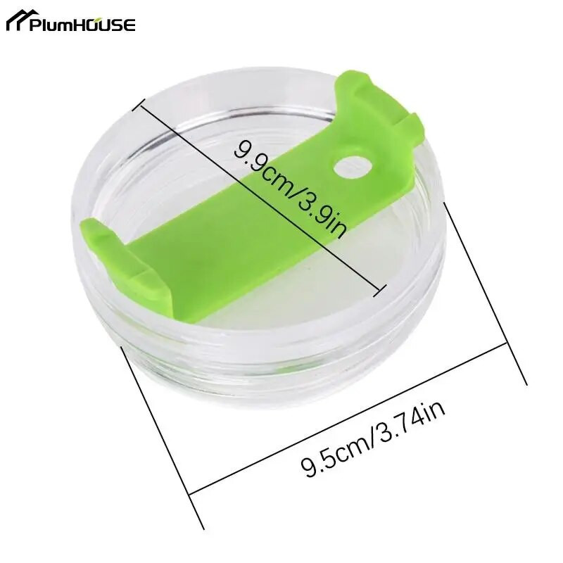 Poklopac za čašu od 40 oz. Ravni poklopac za čašu za hranu, otporan na prskanje, tanki zamjenski poklopac za čašu za slamku