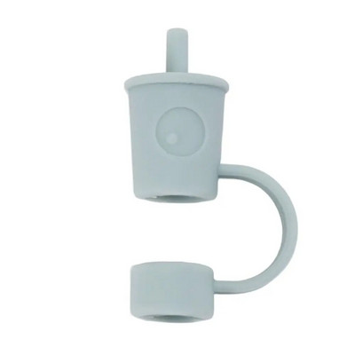 Καλύμματα με άχυρα σιλικόνης Καλύμματα χαριτωμένα επαναχρησιμοποιήσιμα άκρα από άχυρο για κατανάλωση Καπάκια άχυρο βύσματα ανθεκτικά στη σκόνη για 12 χιλιοστά ψάθινα άκρα για διακόσμηση εξωτερικού χώρου