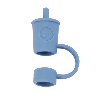 Καλύμματα με άχυρα σιλικόνης Καλύμματα χαριτωμένα επαναχρησιμοποιήσιμα άκρα από άχυρο για κατανάλωση Καπάκια άχυρο βύσματα ανθεκτικά στη σκόνη για 12 χιλιοστά ψάθινα άκρα για διακόσμηση εξωτερικού χώρου