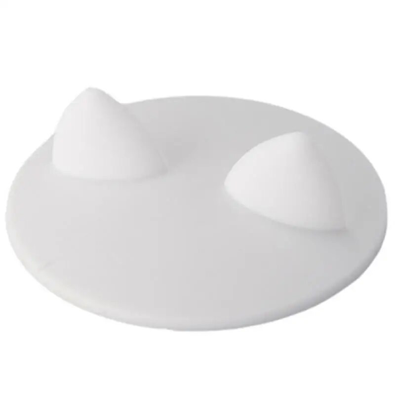 Slatka mačka Silikonski poklopac za čašu Otporan na toplinu Nepropusni zatvoreni poklopci Otporan na prašinu Poklopac za čašu za višekratnu upotrebu Poklopac iz crtića Dodaci za posuđe