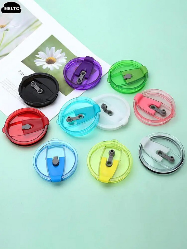 Poklopci za boce od 30 oz. Zaštitni poklopci za boce otporni na prolijevanje Obični plastični poklopci otporni na prolijevanje za čašu Višebojna termos čaša