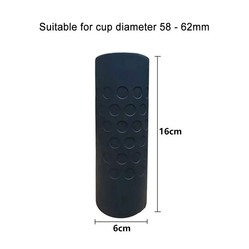 Visoki 16 cm silikonski rukav za čašu, 6 cm ravni rukav za bocu za mlijeko, poklopac za bocu s vodom, držač za čašu, otporan na habanje, donji poklopac za čašu