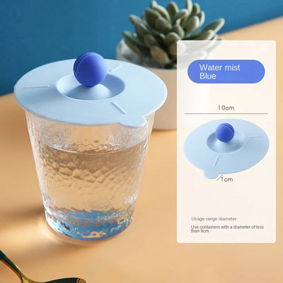 Dodatak za šalicu Reutilizável Silikonski poklopac za šalicu Otporan na prašinu Nepropusno Chá Café Tampas Silikonski Copo Capa De Grau Alimentício Kava