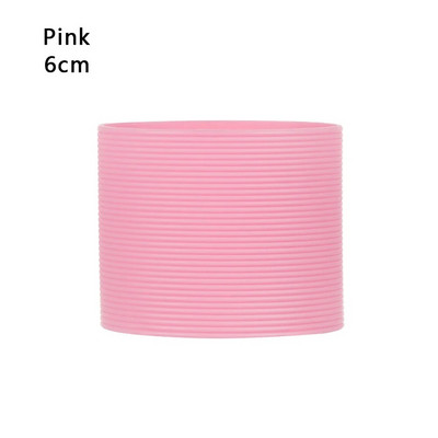 Silikoninis neslystantis puodelio rankovės stiklinis butelio dangtelis puodelis rankovės šilumą izoliuojantis buteliuko rankovės puodeliams keramikinis kavos puodelių įvyniojimas