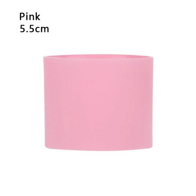 Silikoninis neslystantis puodelio rankovės stiklinis butelio dangtelis puodelis rankovės šilumą izoliuojantis buteliuko rankovės puodeliams keramikinis kavos puodelių įvyniojimas