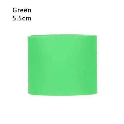 Silikoninis neslystantis puodelio rankovės stiklinis butelio dangtelis puodelis rankovės šilumą izoliuojantis buteliuko rankovės puodeliams keramikinis kavos puodelių įvyniojimas