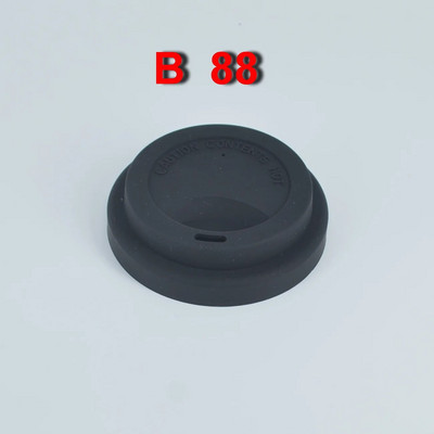 „Eco-Friend“ skirtingo skersmens silikoniniai puodelių dangteliai (be puodelių) „Insulati“ dulkėms atsparus dangtelis keramikiniam kavos arbatos gėrimo puodeliui