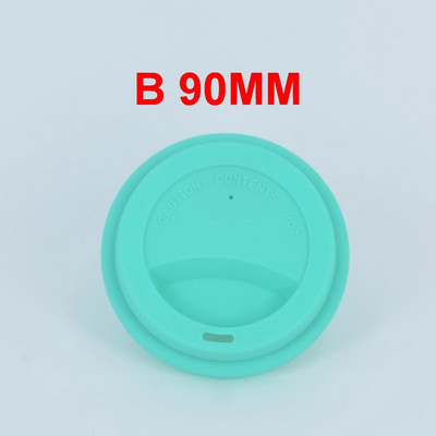 „Eco-Friend“ skirtingo skersmens silikoniniai puodelių dangteliai (be puodelių) „Insulati“ dulkėms atsparus dangtelis keramikiniam kavos arbatos gėrimo puodeliui